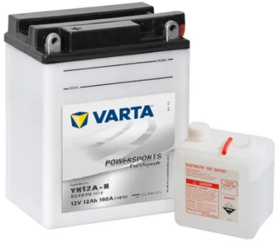 Стартерная аккумуляторная батарея VARTA 512015012A514