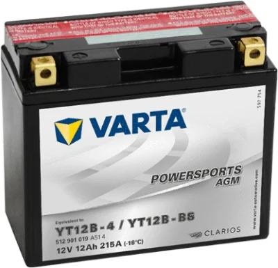 Стартерная аккумуляторная батарея VARTA 512901019A514