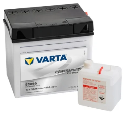 Стартерная аккумуляторная батарея VARTA 530030030A514