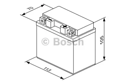 0 092 M60 090 BOSCH Стартерная аккумуляторная батарея