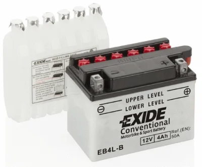 EB4L-B TUDOR Стартерная аккумуляторная батарея