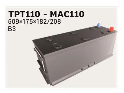TPT110 IPSA Стартерная аккумуляторная батарея