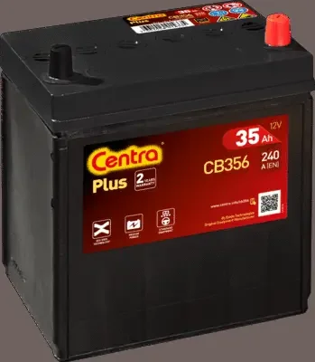 Стартерная аккумуляторная батарея CENTRA CB356