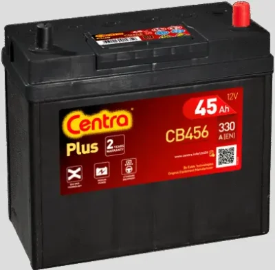 Стартерная аккумуляторная батарея CENTRA CB456