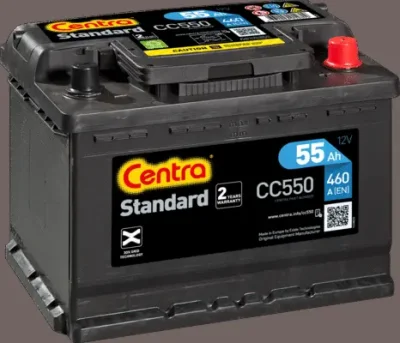 Стартерная аккумуляторная батарея CENTRA CC550