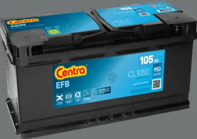 Стартерная аккумуляторная батарея CENTRA CK1050