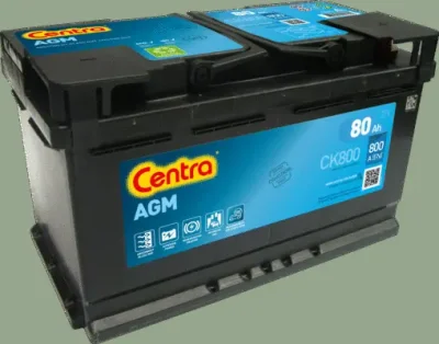 Стартерная аккумуляторная батарея CENTRA CK800