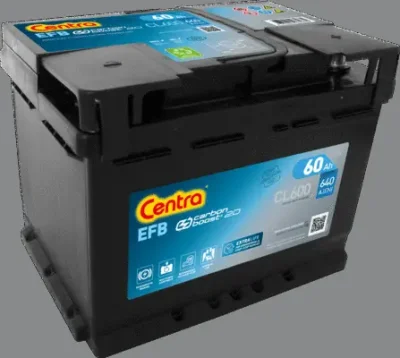 Стартерная аккумуляторная батарея CENTRA CL600