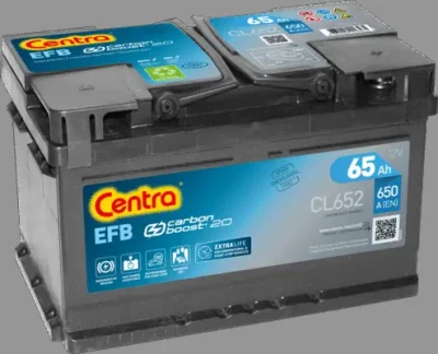Стартерная аккумуляторная батарея CENTRA CL652