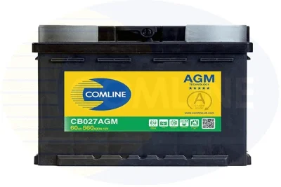 CB027AGM COMLINE Стартерная аккумуляторная батарея