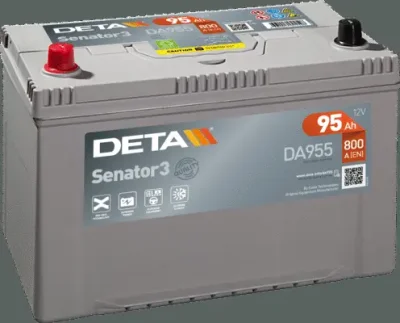Стартерная аккумуляторная батарея DETA DA955