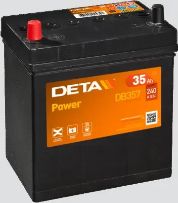 Стартерная аккумуляторная батарея DETA DB357