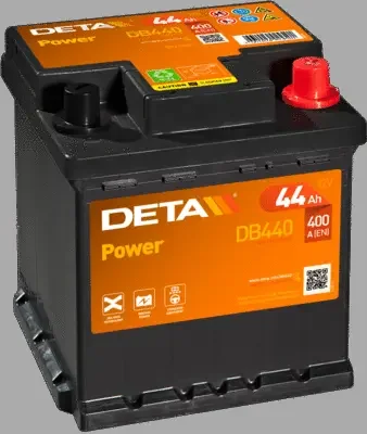 Стартерная аккумуляторная батарея DETA DB440