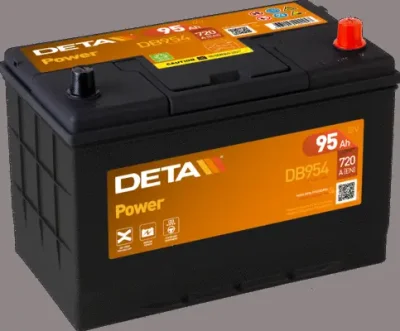 Стартерная аккумуляторная батарея DETA DB954