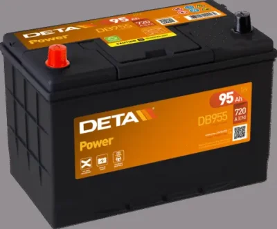 Стартерная аккумуляторная батарея DETA DB955