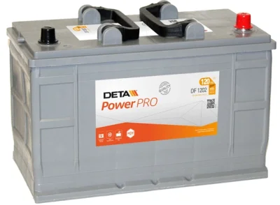 Стартерная аккумуляторная батарея DETA DF1202