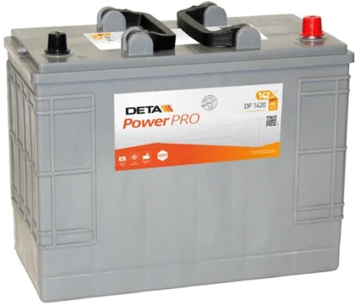 Стартерная аккумуляторная батарея DETA DF1420