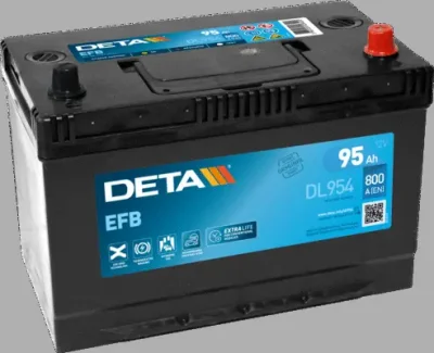 DL954 DETA Стартерная аккумуляторная батарея