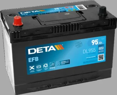 DL955 DETA Стартерная аккумуляторная батарея