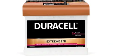 012565110801 DURACELL Стартерная аккумуляторная батарея