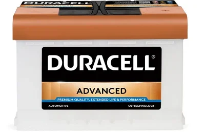 013577400801 DURACELL Стартерная аккумуляторная батарея