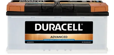 013610400801 DURACELL Стартерная аккумуляторная батарея