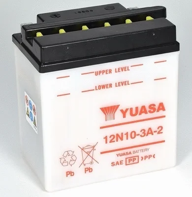 12N10-3A-2 YUASA Стартерная аккумуляторная батарея