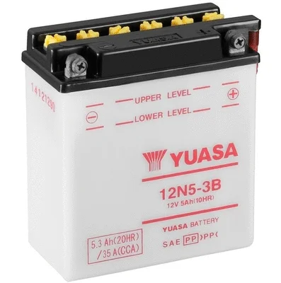 Стартерная аккумуляторная батарея YUASA 12N5-3B