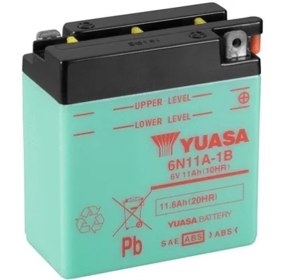 6N11A-1B YUASA Стартерная аккумуляторная батарея