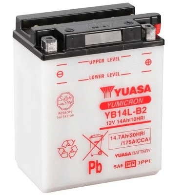 YB14L-B2 YUASA Стартерная аккумуляторная батарея