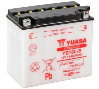 YB16L-B YUASA Стартерная аккумуляторная батарея