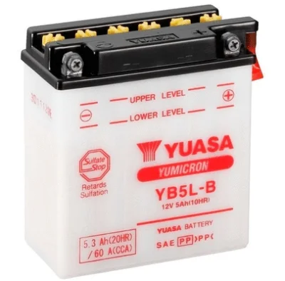 Стартерная аккумуляторная батарея YUASA YB5L-B