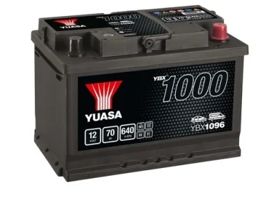 YBX1096 YUASA Стартерная аккумуляторная батарея