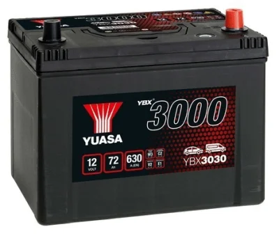 Стартерная аккумуляторная батарея YUASA YBX3030