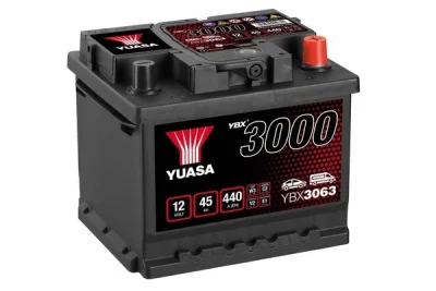 YBX3063 YUASA Стартерная аккумуляторная батарея