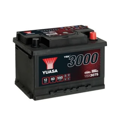 Стартерная аккумуляторная батарея YUASA YBX3075