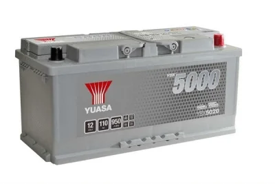 Стартерная аккумуляторная батарея YUASA YBX5020
