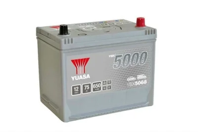 YBX5068 YUASA Стартерная аккумуляторная батарея