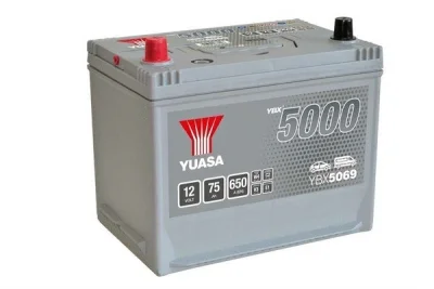YBX5069 YUASA Стартерная аккумуляторная батарея