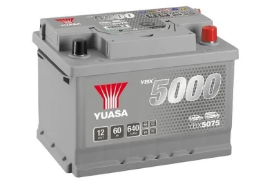 Стартерная аккумуляторная батарея YUASA YBX5075