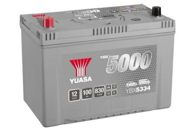 YBX5334 YUASA Стартерная аккумуляторная батарея