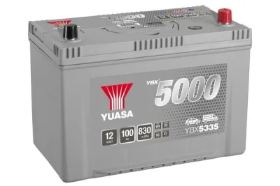 YBX5335 YUASA Стартерная аккумуляторная батарея