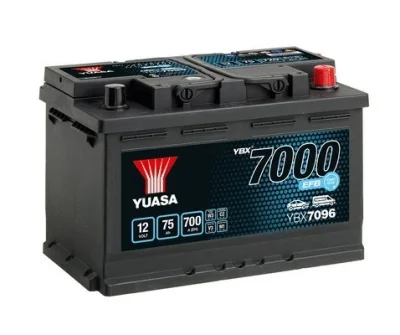 Стартерная аккумуляторная батарея YUASA YBX7096