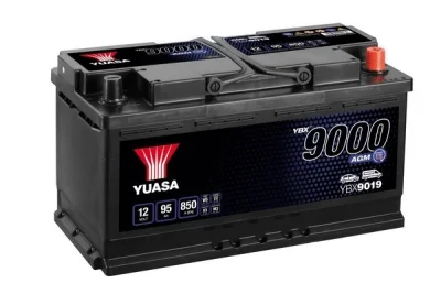 YBX9019 YUASA Стартерная аккумуляторная батарея