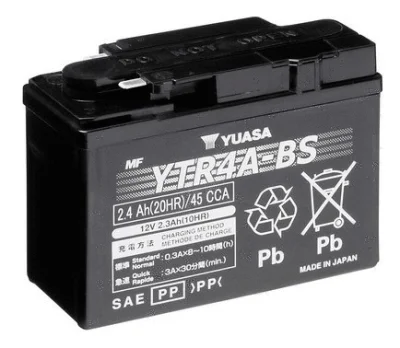 YTR4A-BS YUASA Стартерная аккумуляторная батарея