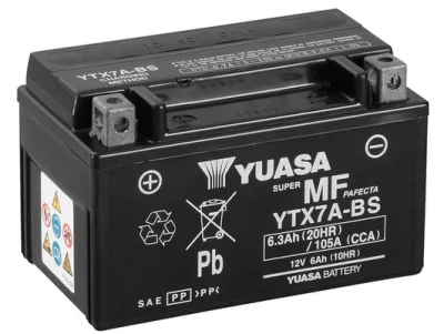 YTX7A-BS YUASA Стартерная аккумуляторная батарея