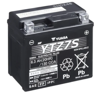 Стартерная аккумуляторная батарея YUASA YTZ7S