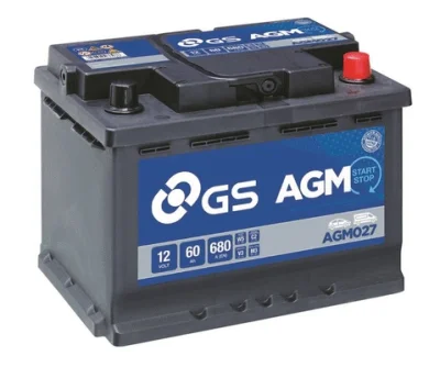 AGM027 GS Стартерная аккумуляторная батарея