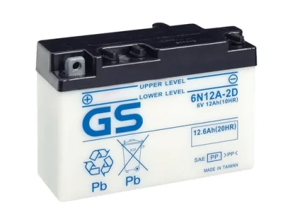 GS-6N12A-2D GS Стартерная аккумуляторная батарея
