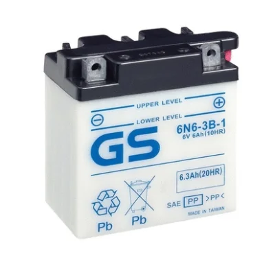 GS-6N6-3B-1 GS Стартерная аккумуляторная батарея